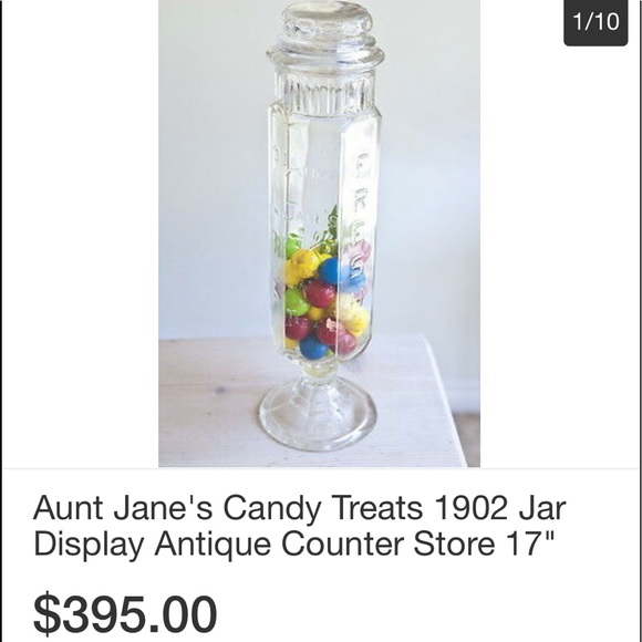 Antique Apothecary Candy Jar